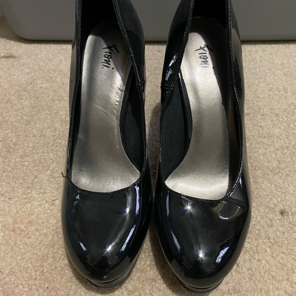 Black heels